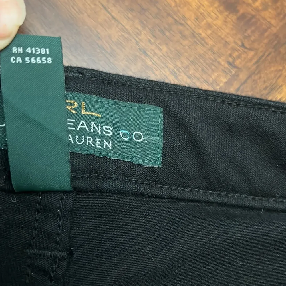 Lauren Jeans Co Ralph Lauren bootcut black jeans size 6 - Image 5