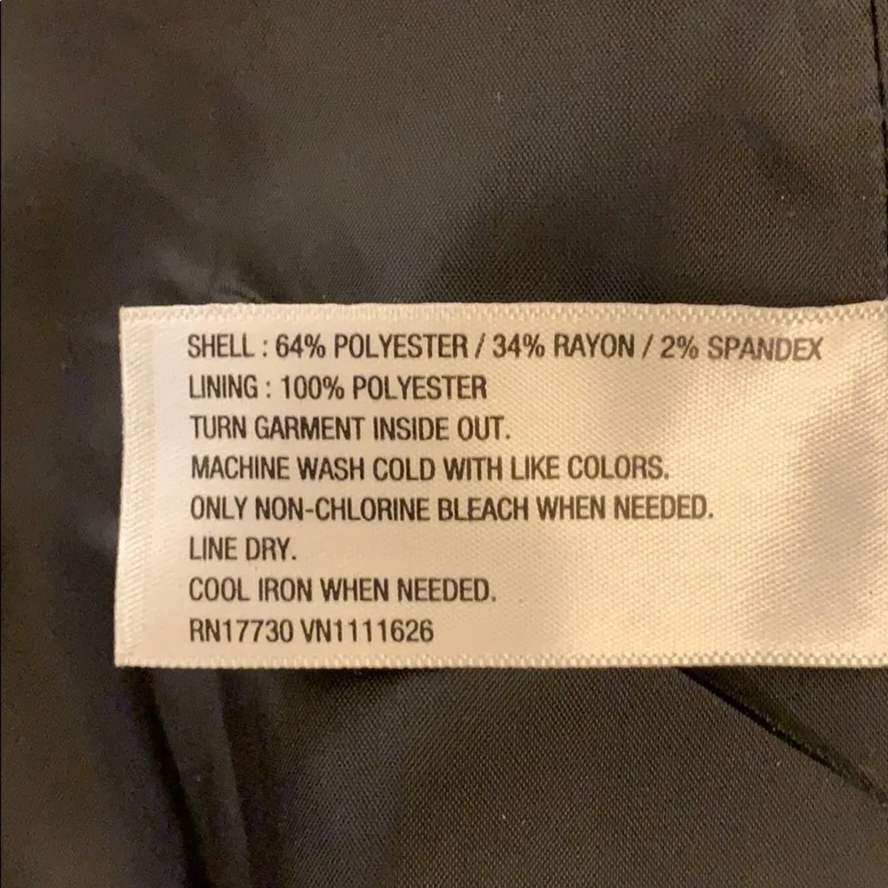 Merona back & white windowpane checked blazer. EUC - Image 10