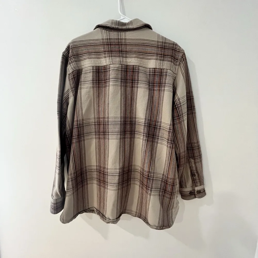 Carhartt Nutmeg Heavyweight OverShirt Jacket with Dual Chest Pockets Size XL - Image 7