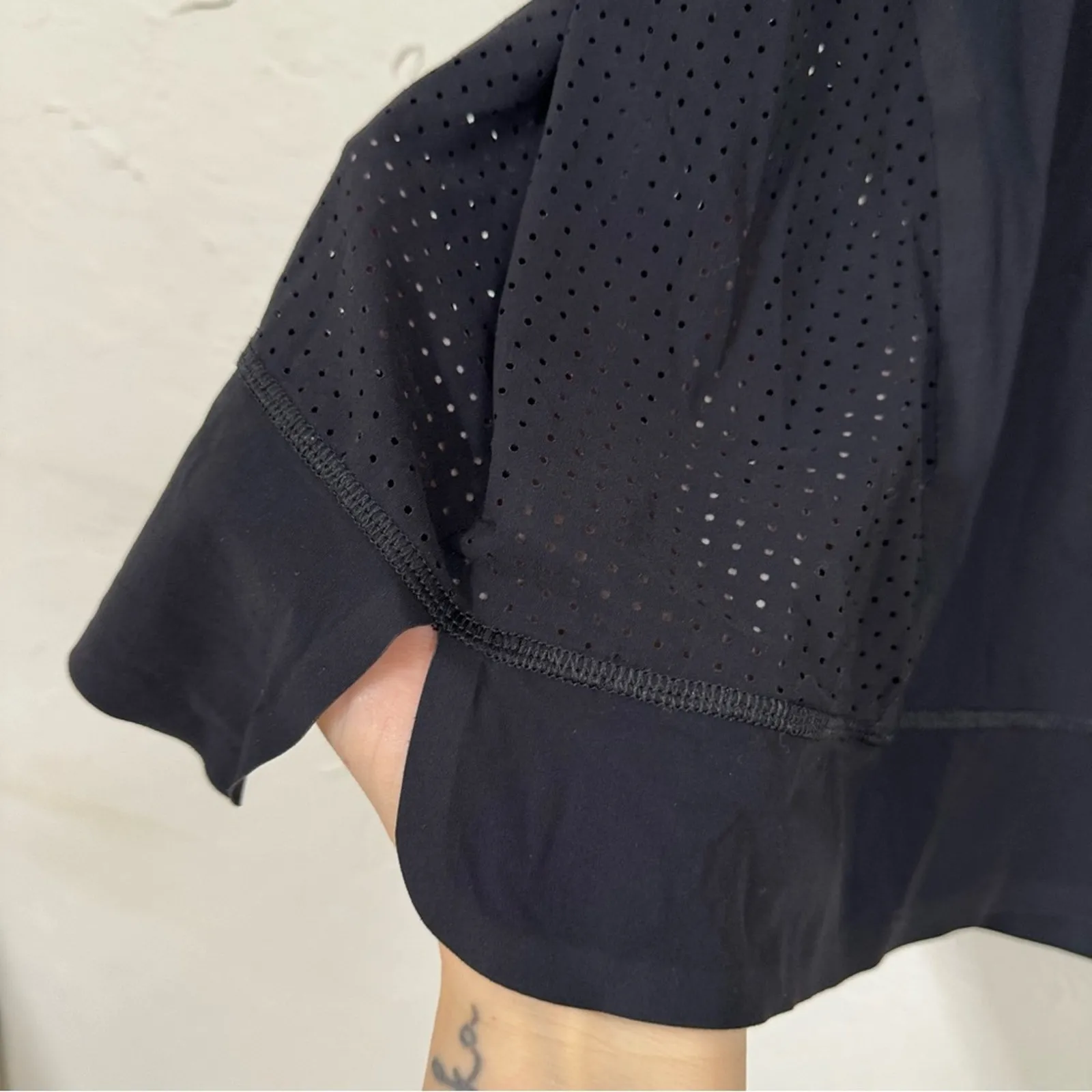 Sweaty Betty Black Athletic Tank Top Shirt Womens XXS Gym Workout Razor Back - Image 3