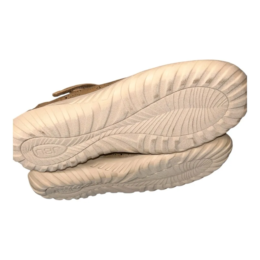 JAMBU & CO JBU Women’s Anne Taupe Shimmer Shoes – Size 8 (New with Box) Tan - Image 11