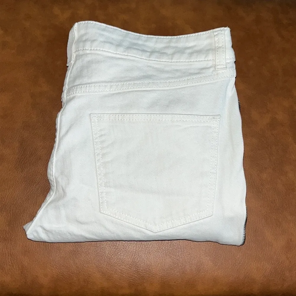 Alexander McQueen Mid Rise Ankle Size EUR 40 Embellished Side Zippers Designer - Image 3