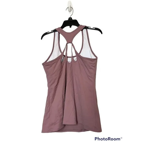 Gym workout tank with bra size S‎ purple - Image 2