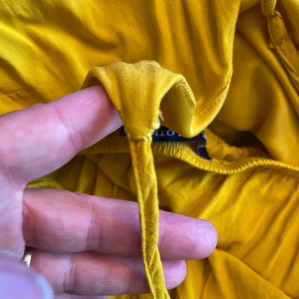 One Clothing Yellow Romper Medium - Image 5