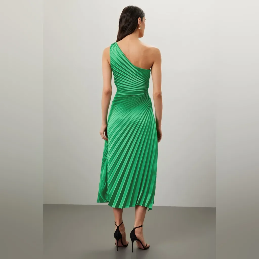 DELFI COLLECTIVE Leah Dress Small‎ Green - Image 3
