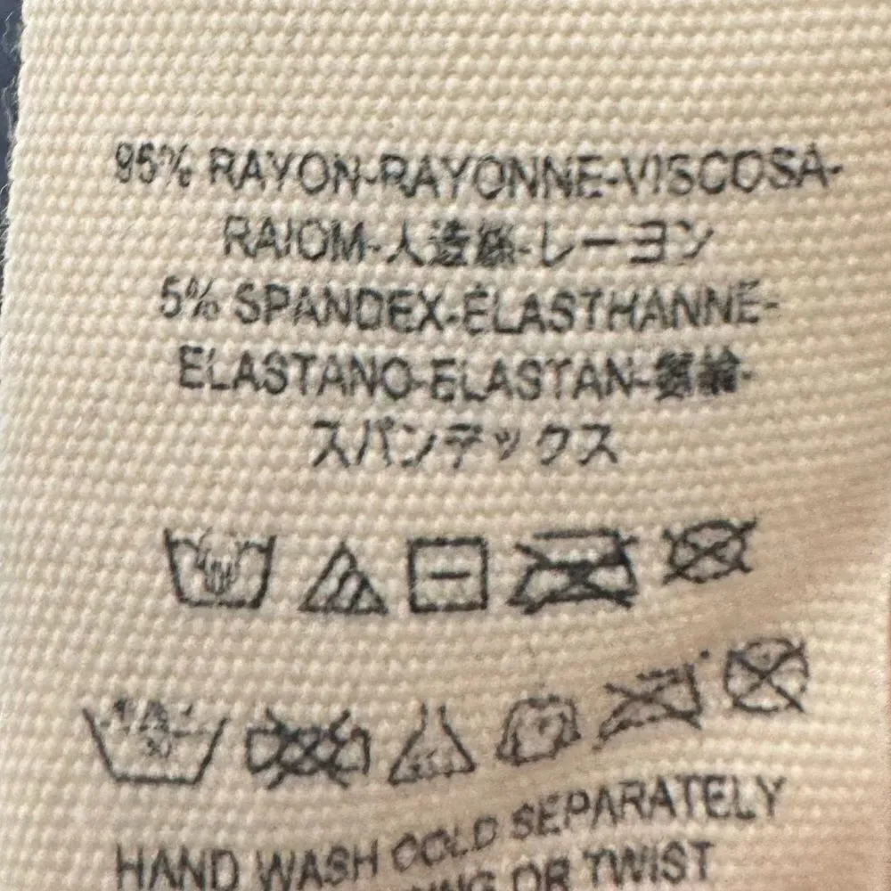 Free People navy blouse size small - Image 5