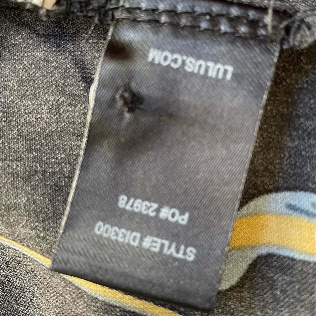 Lulu's Mary Anne Black Floral Print Midi Shirt Dress - Image 8