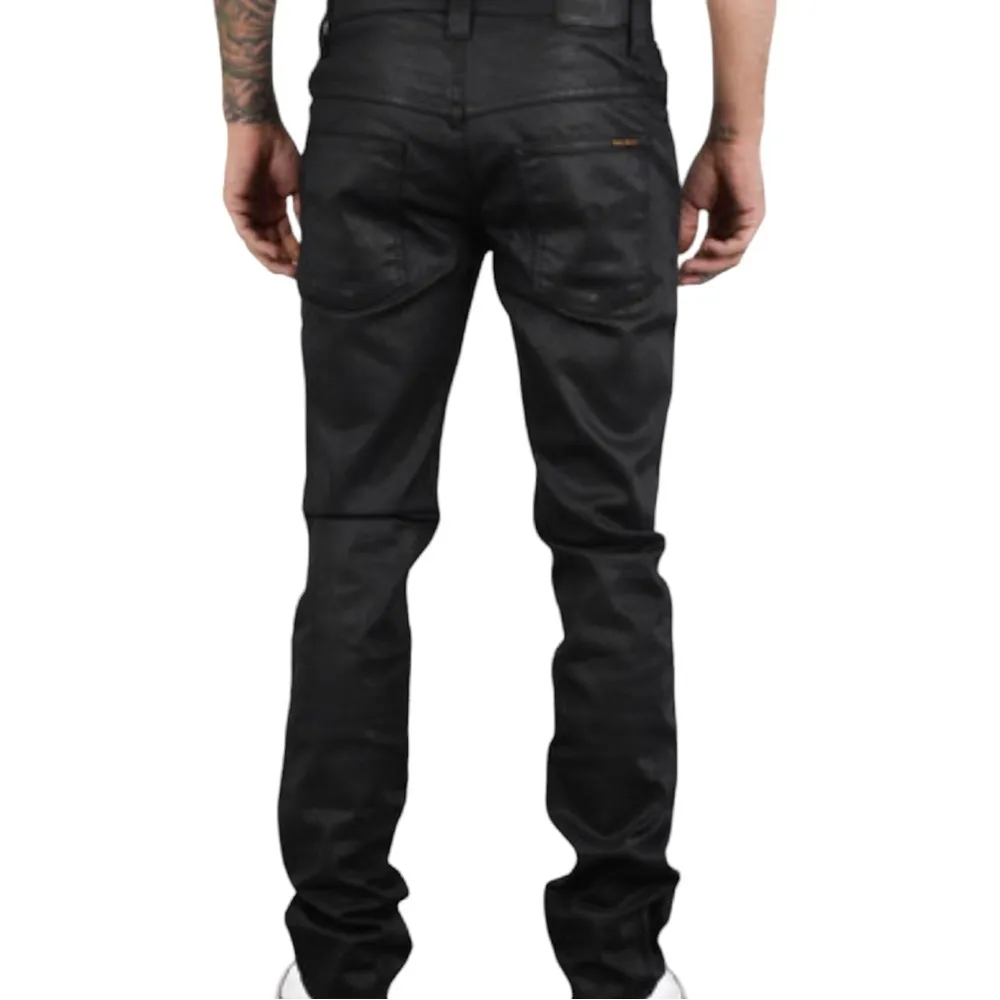 Nudie Jeans Thin Finn Back 2 Black jeans Size 32 - Image 3