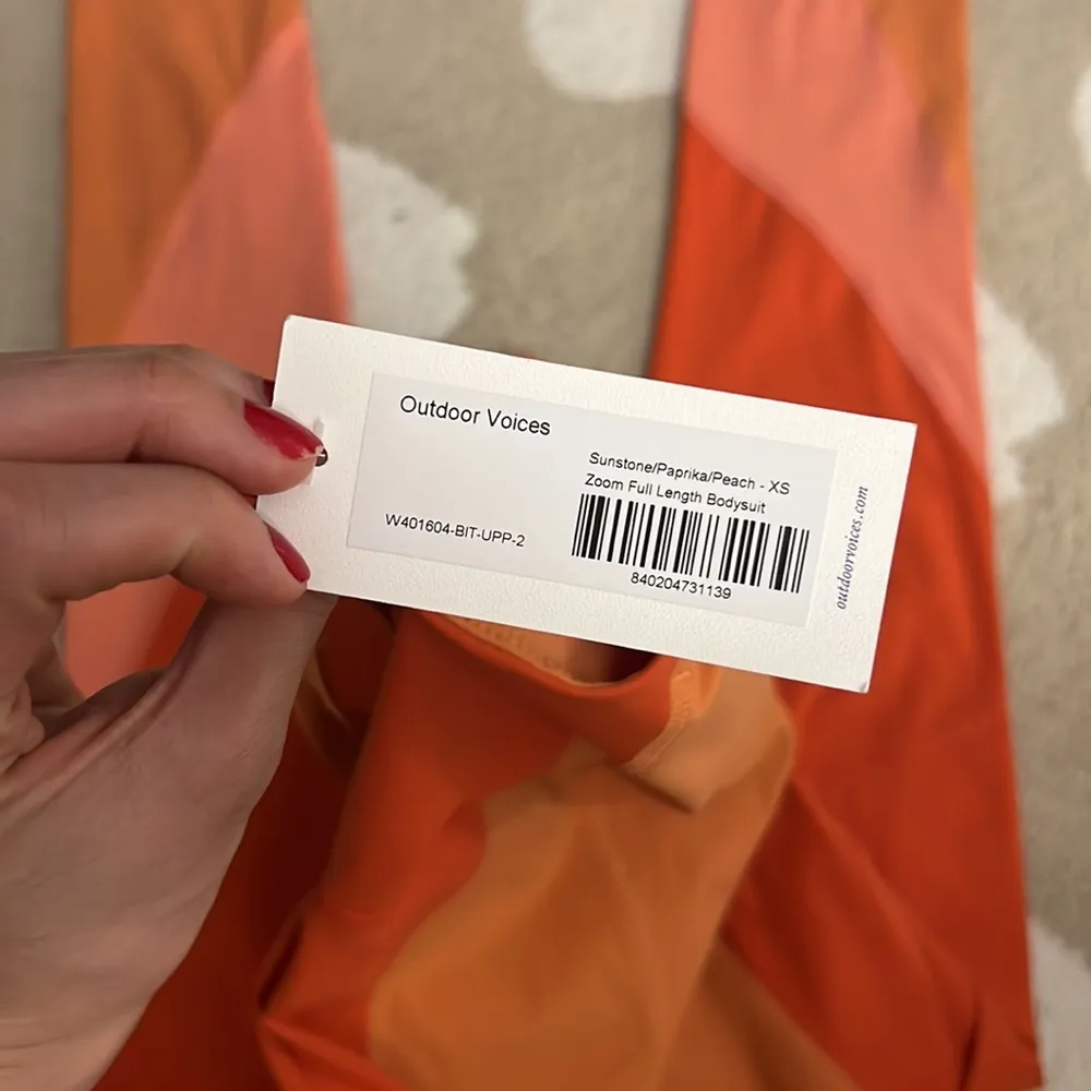 NWT outdoor voices SuperForm Full Length Bodysuit - Image 8