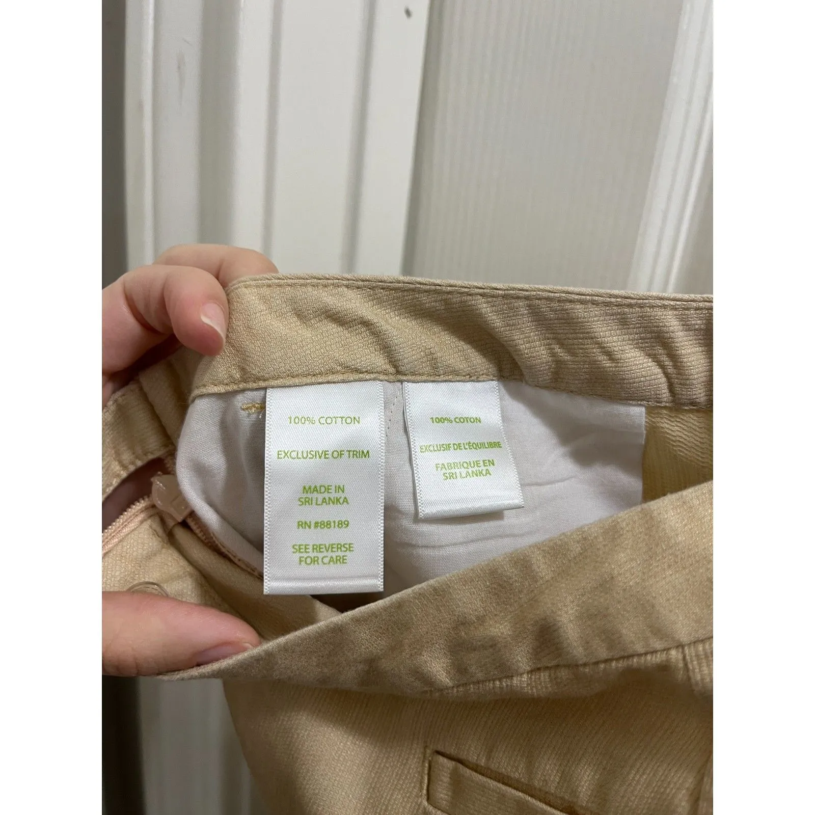 Lilly Pulitzer Metallic Shorts Kasia Gold Size 14 Holiday Classy Vacation - Image 4