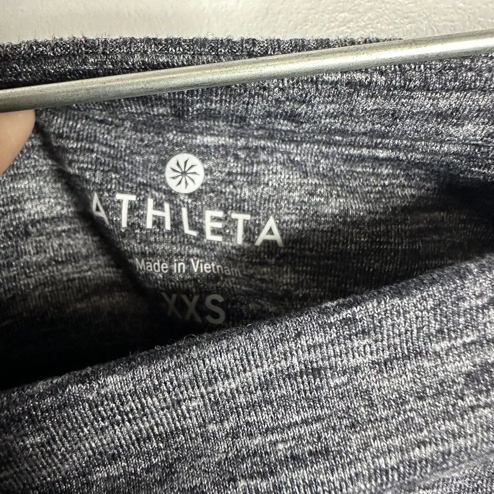 Women's Athleta‎ Size XXS/S Heather Grey Excursion Skirt Athletic Tennis Pockets - Image 3