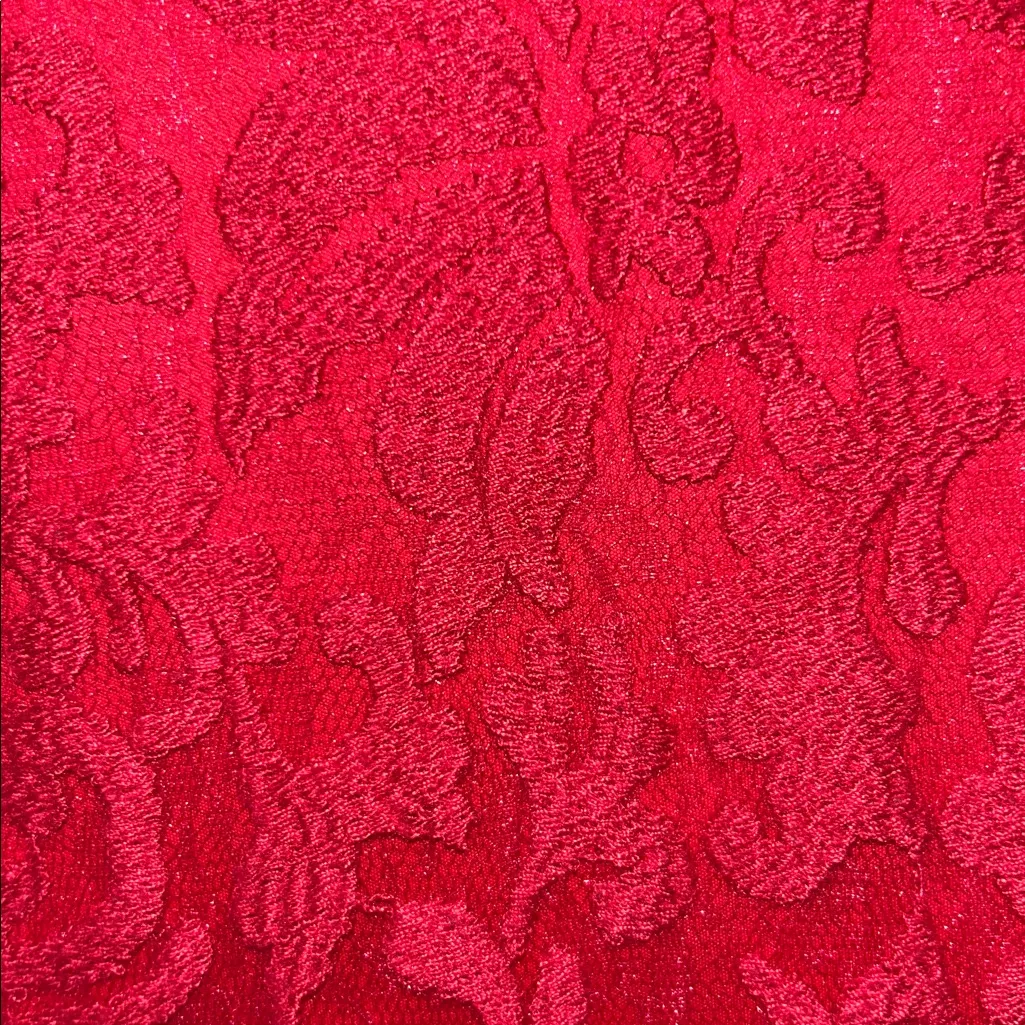 Tadashi Shoji Red Lace Illusion Maxi Gown Women’s Size 4 Formal Evening Dress - Image 12