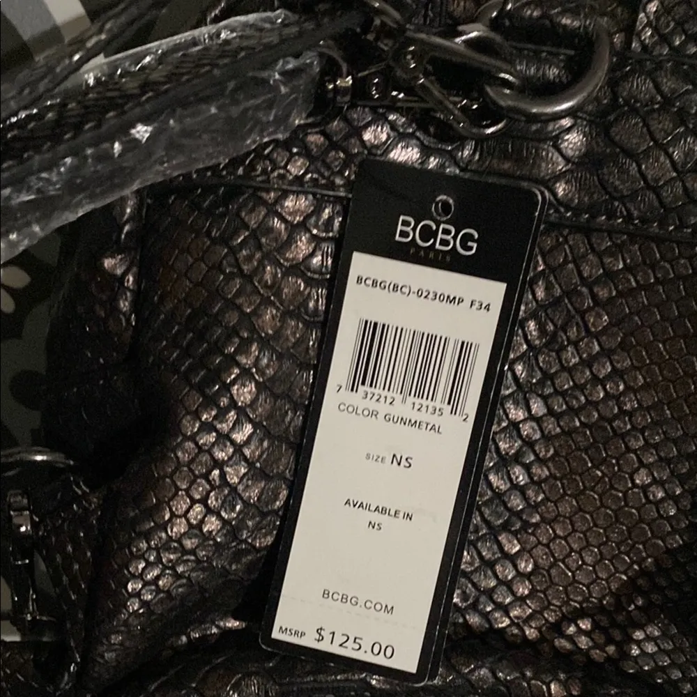 BCBG Paris Main St Petite Backpack Black - Image 4