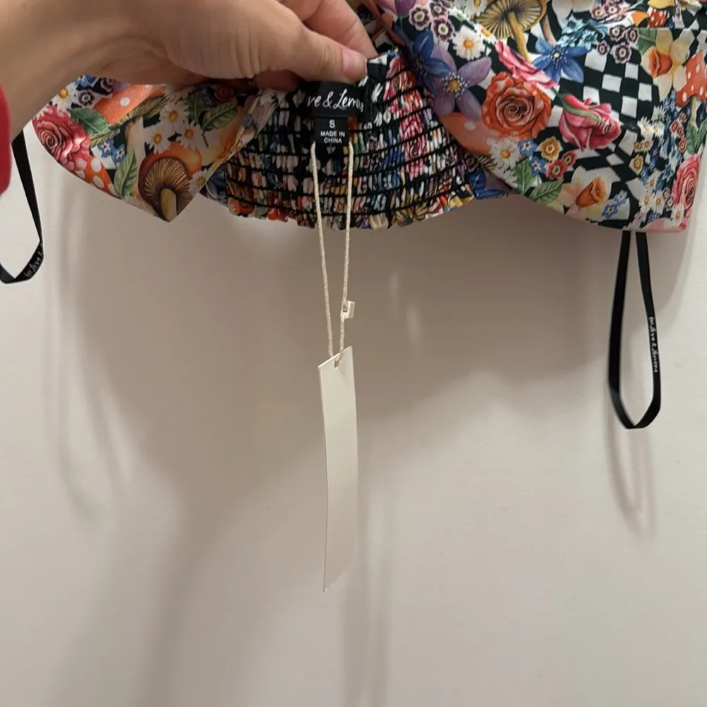 For Love & Lemons  DEIDRE HALTER SCARF TOP - Image 3