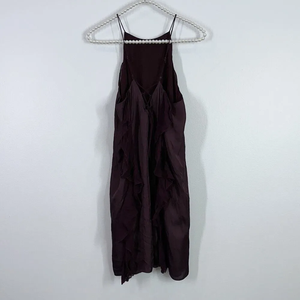 Urban Outfitters  kimchi blue lightweight ruffle mini dress size medium - Image 4