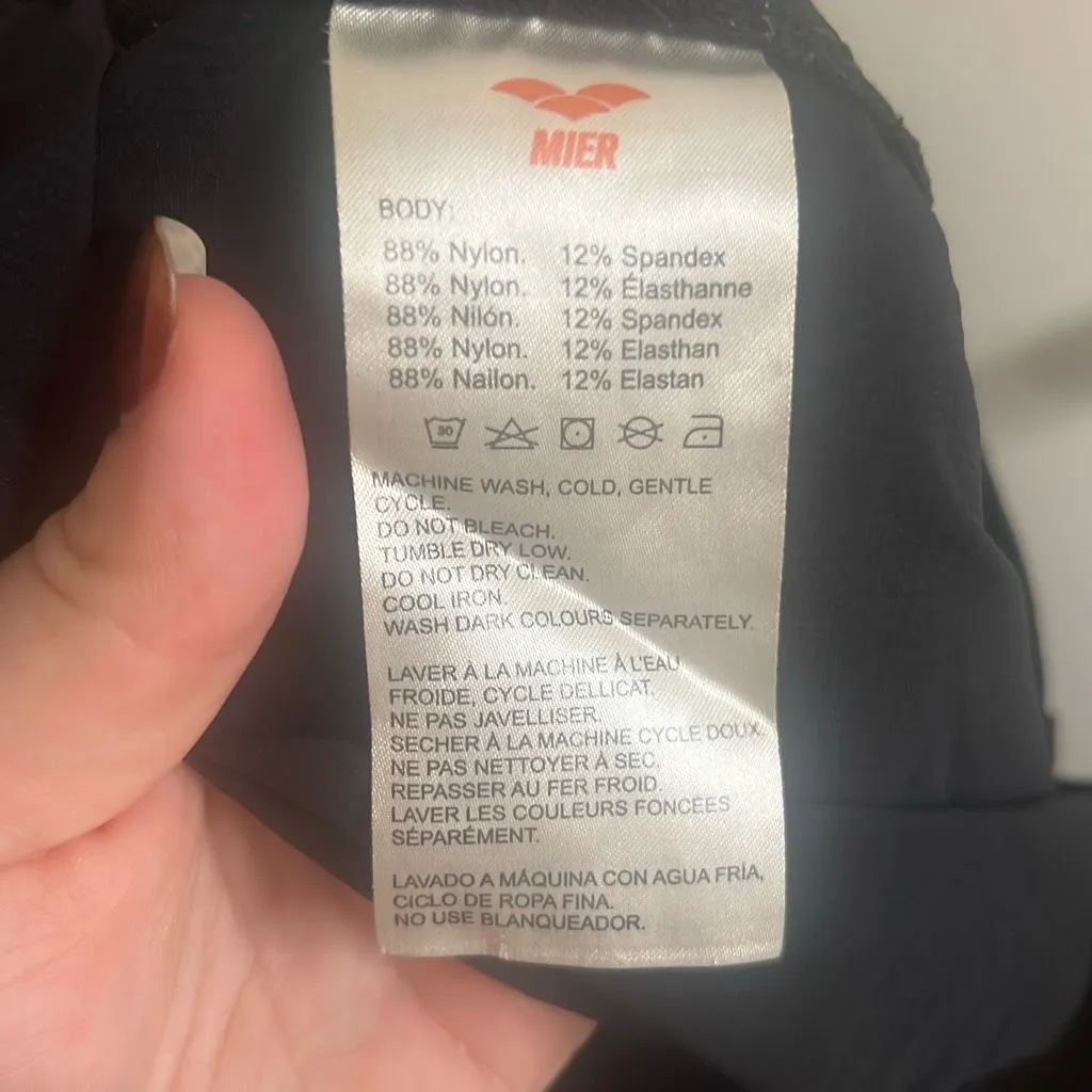 ✨Mier Women's Quick Dry Cargo Pants Lightweight Hiking Black Sz 12 Pants✨ - Image 12