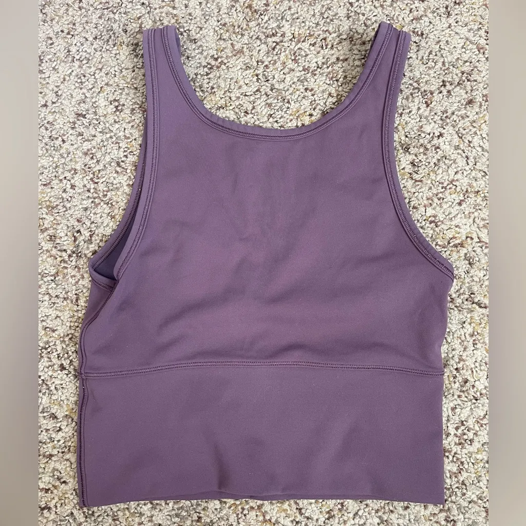 Lululemon Power Pivot Tank Grape Thistle 12.5 PTP - Image 3