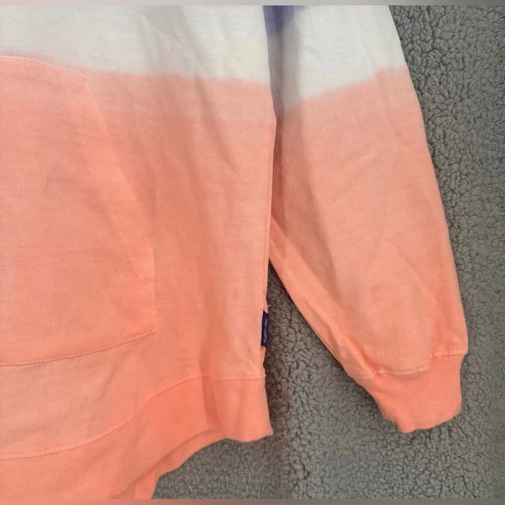 Spirit Jersey - NWOT | Hooded Pullover Ombre | (Lavender, Coral, White) Unisex - Image 3