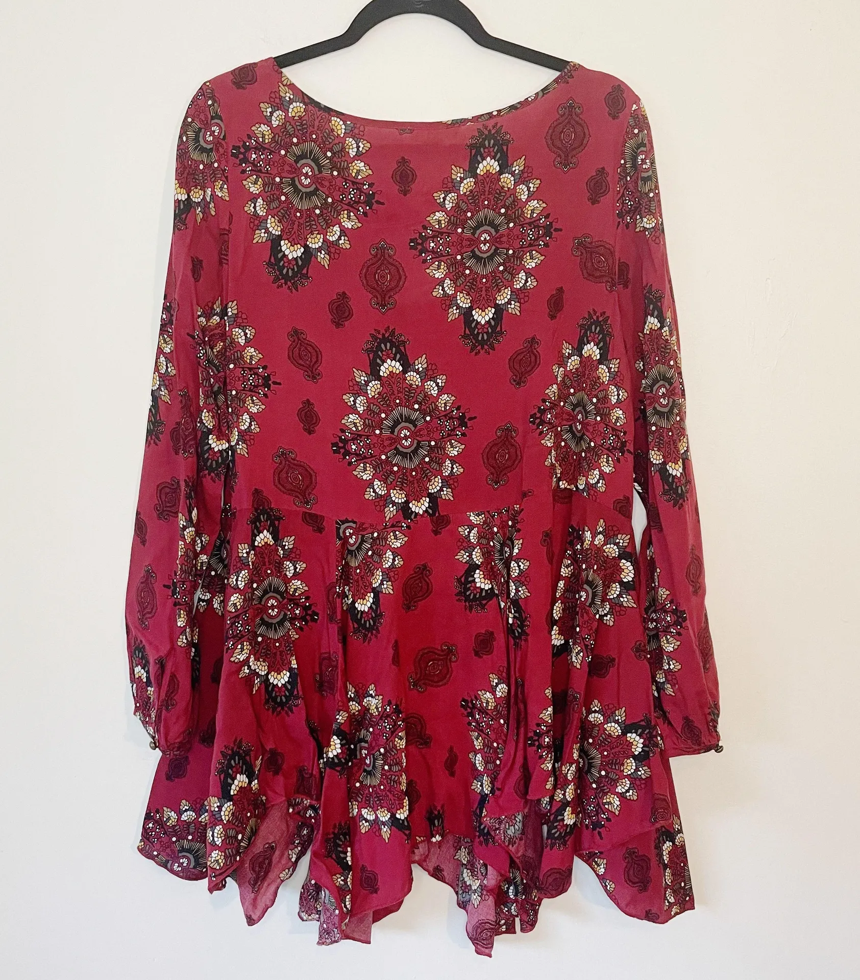 Entro Boho Print Long Sleeve Tunic - Image 2