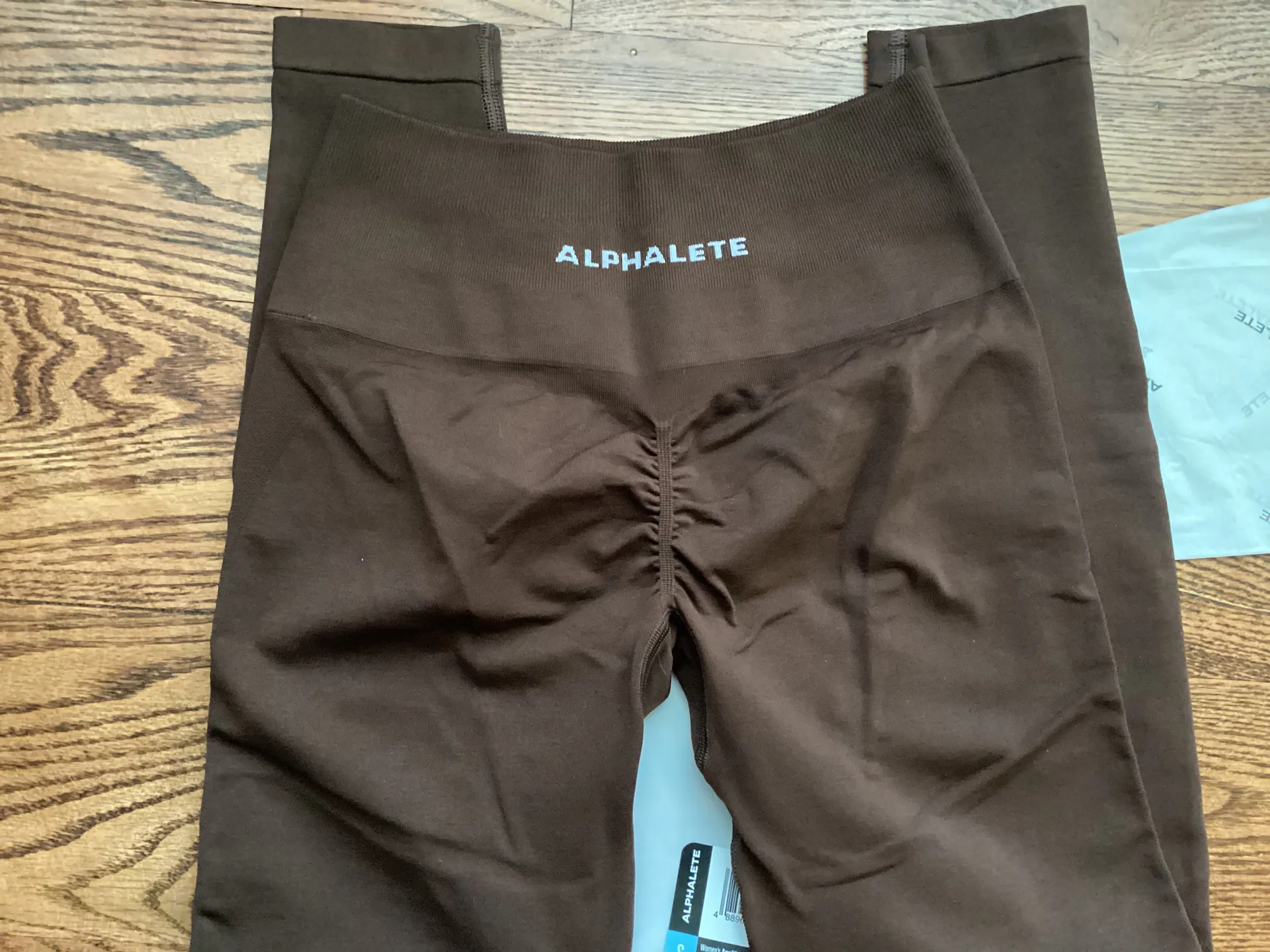 Amplify Rich Brown Leggings - Image 3