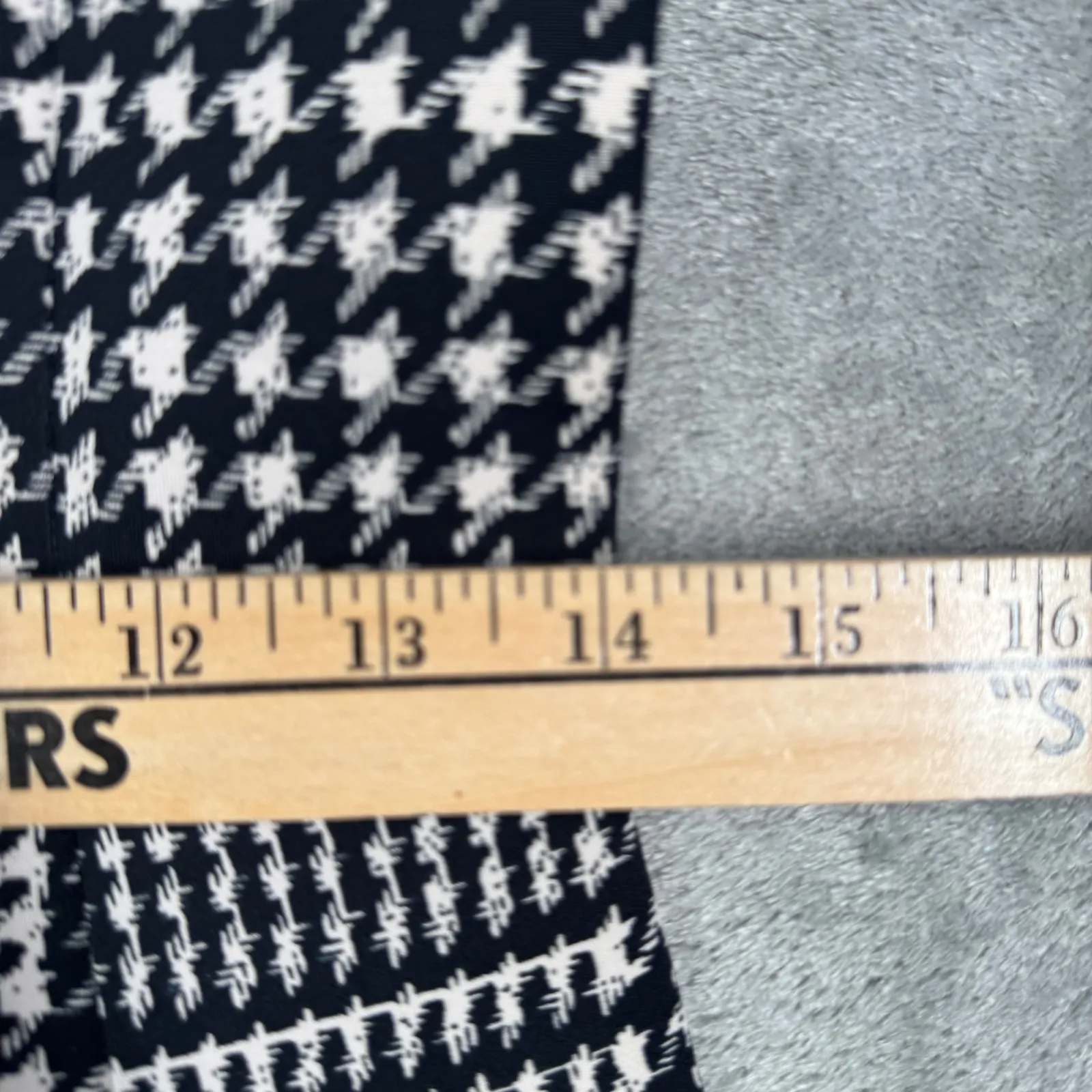 J.McLaughlin Dress Scuba Houndstooth Sleeveless Career Party Fitted Size Small - Image 13