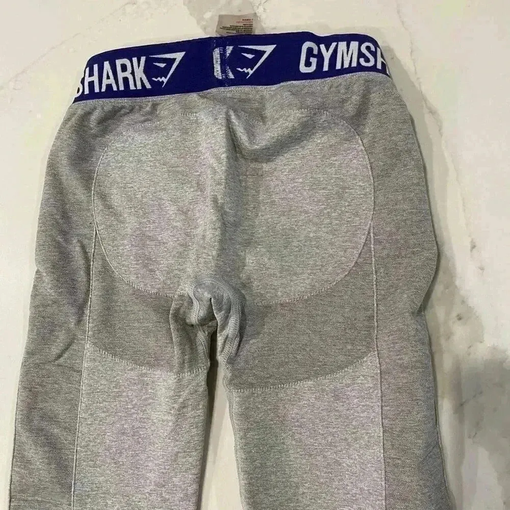 Gymshark “Dry” Athletic Compression Ankle Leggings Logo Waistband Women’s Small - Image 6