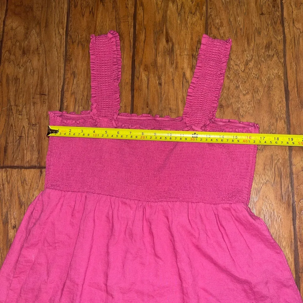 Market & Spruce Pink Ruffle Trim Tank Top NWT woman’s XL - Image 7