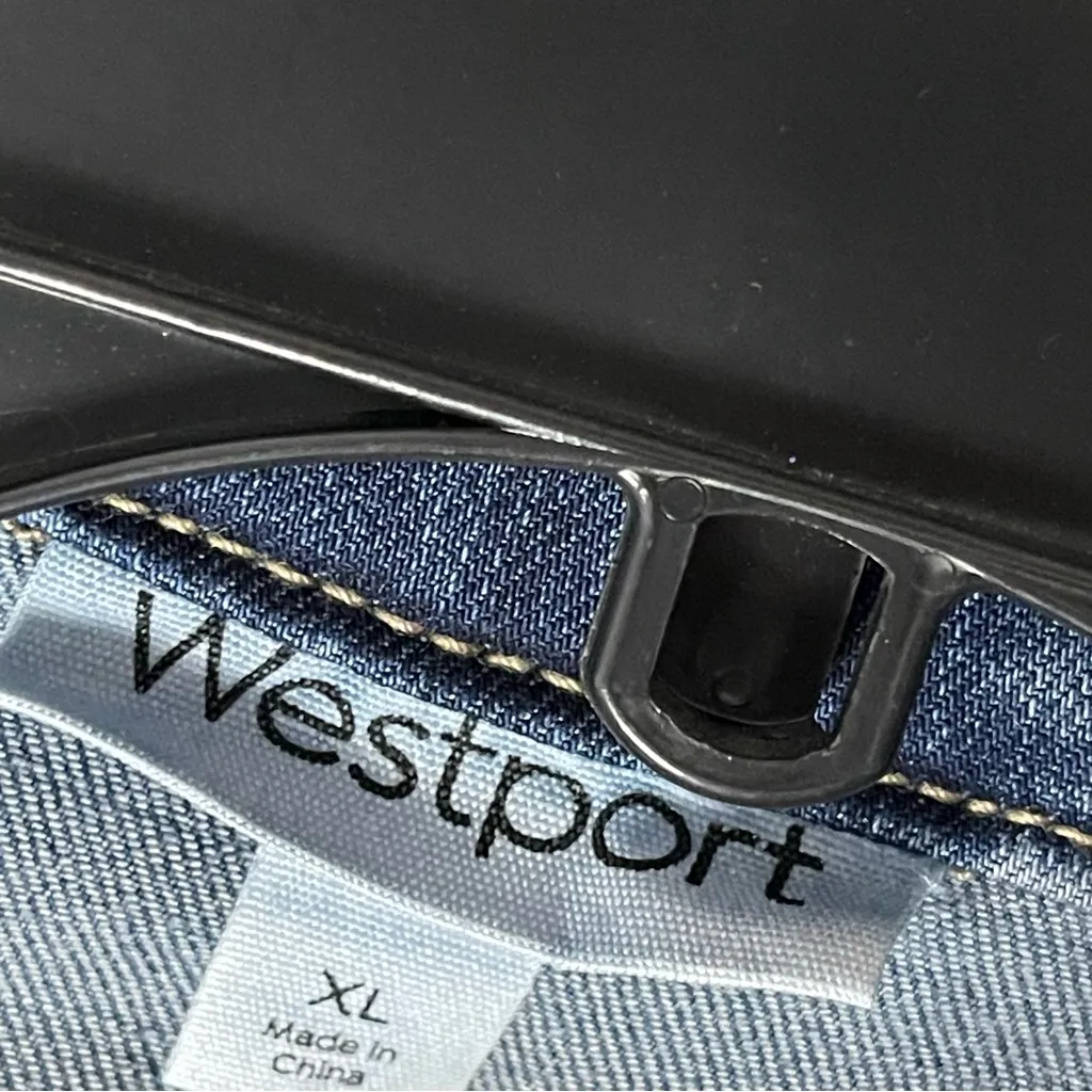 Westport Stylish Blue Denim Barn Jacket - Image 6