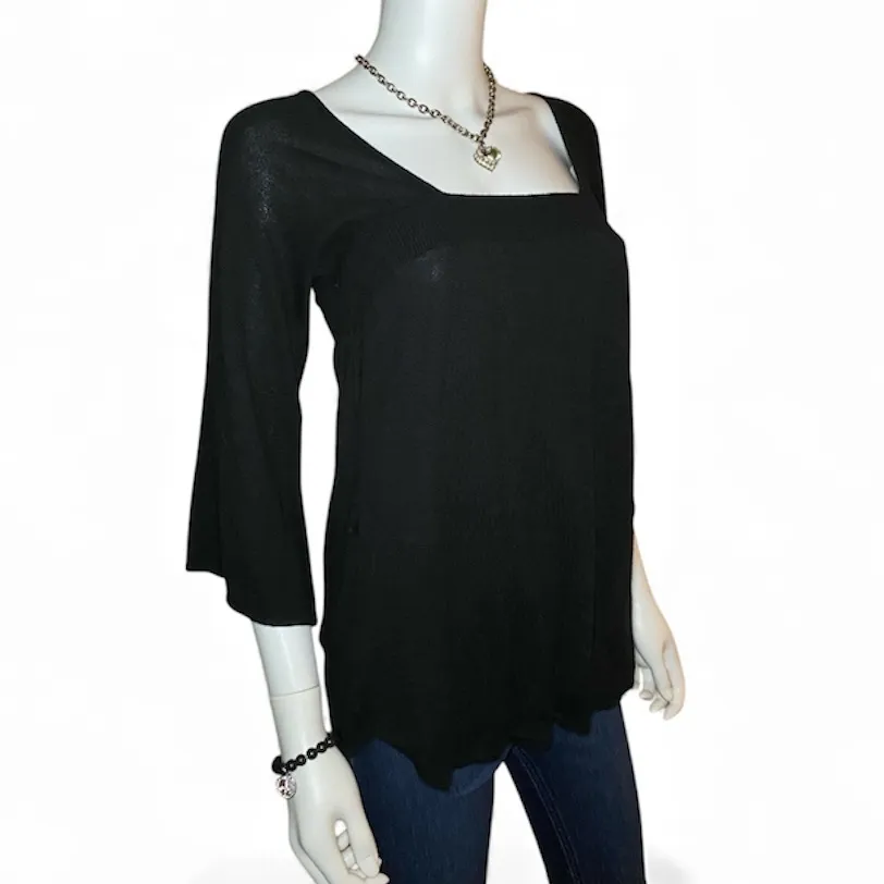 Wet Seal- Black Top - Image 4