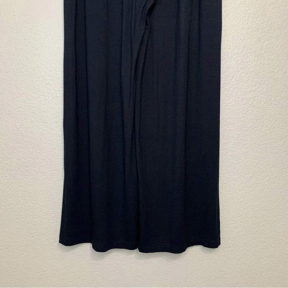 Isaac Mizrahi Live Wide Leg Stretchy Jersey Knit Pants - Image 6