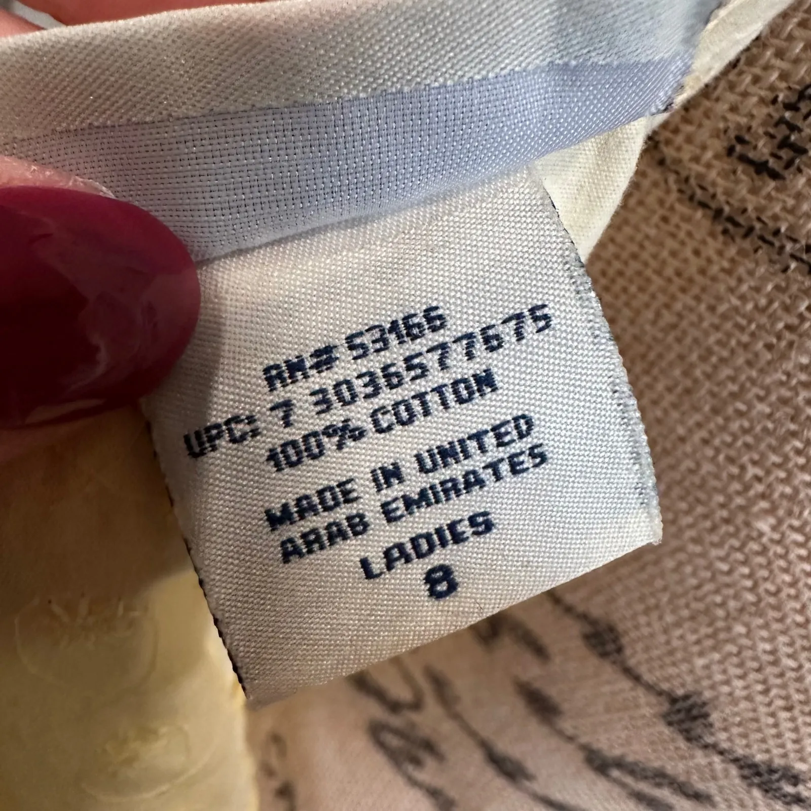 Y2K Faded Glory Yellow Eyelet Lace Up A Line Dress Women's Size 8 Cotton - Image 6