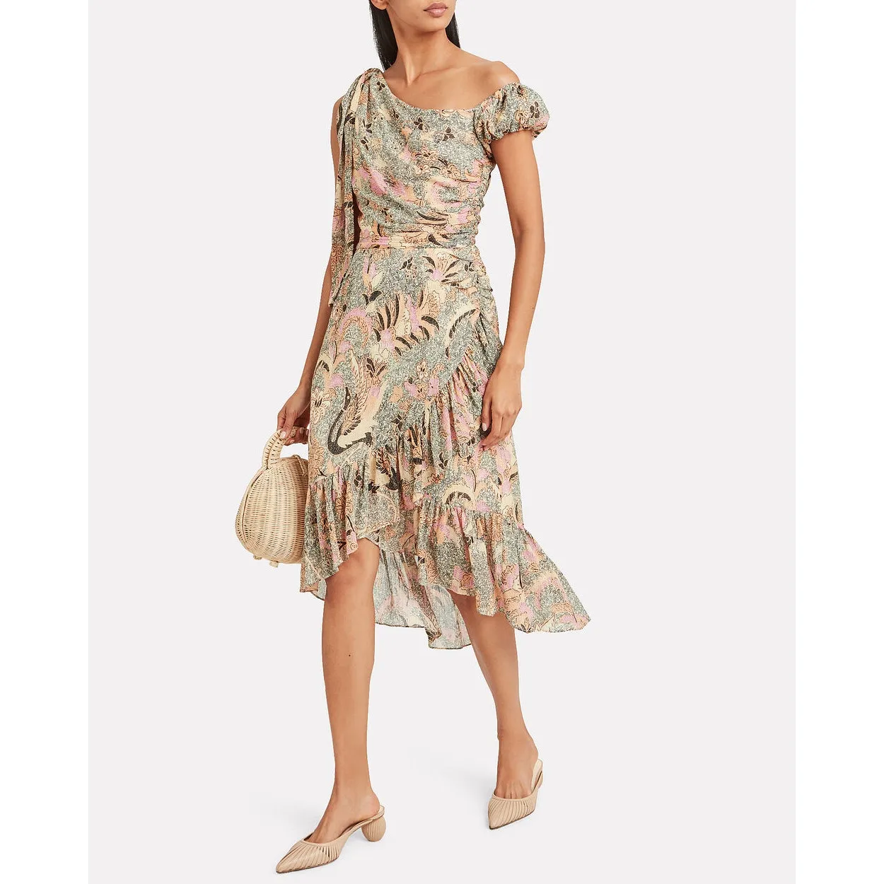 Ulla Johnson Uma Birds Of Paradise Voile Dress Size 0 New with Tags - Image 5