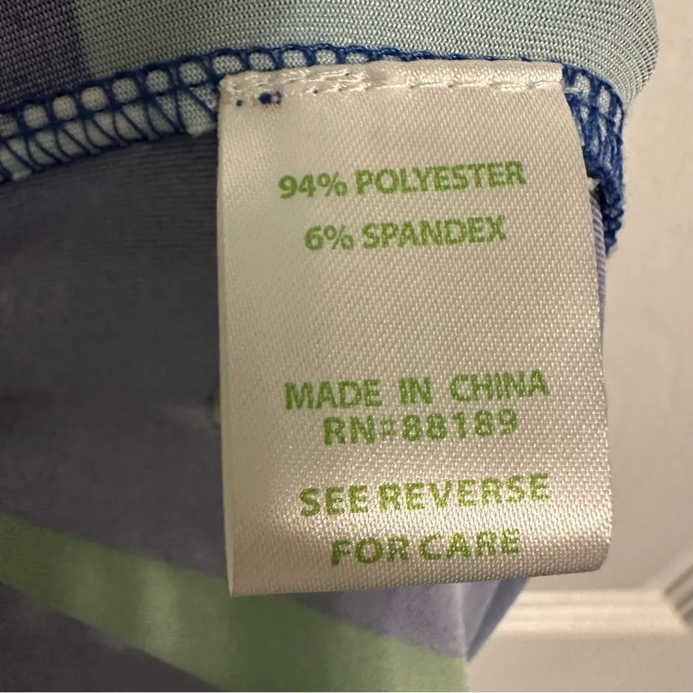 Lilly Pulitzer Halter Jumpsuit Purple/blue And Turquoise $228‎ Size S RARE! Euc - Image 3