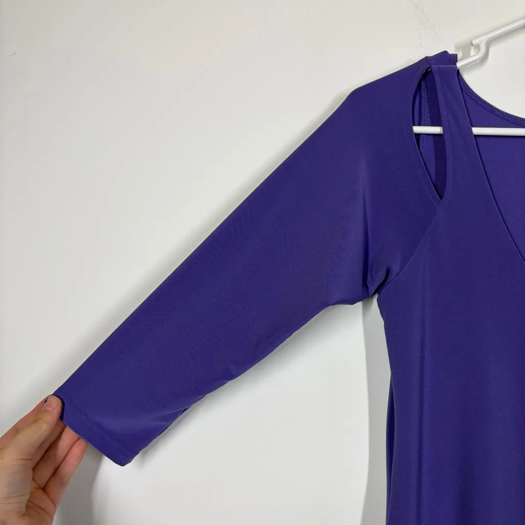 Sympli Purple Dress Size 2 - Image 5