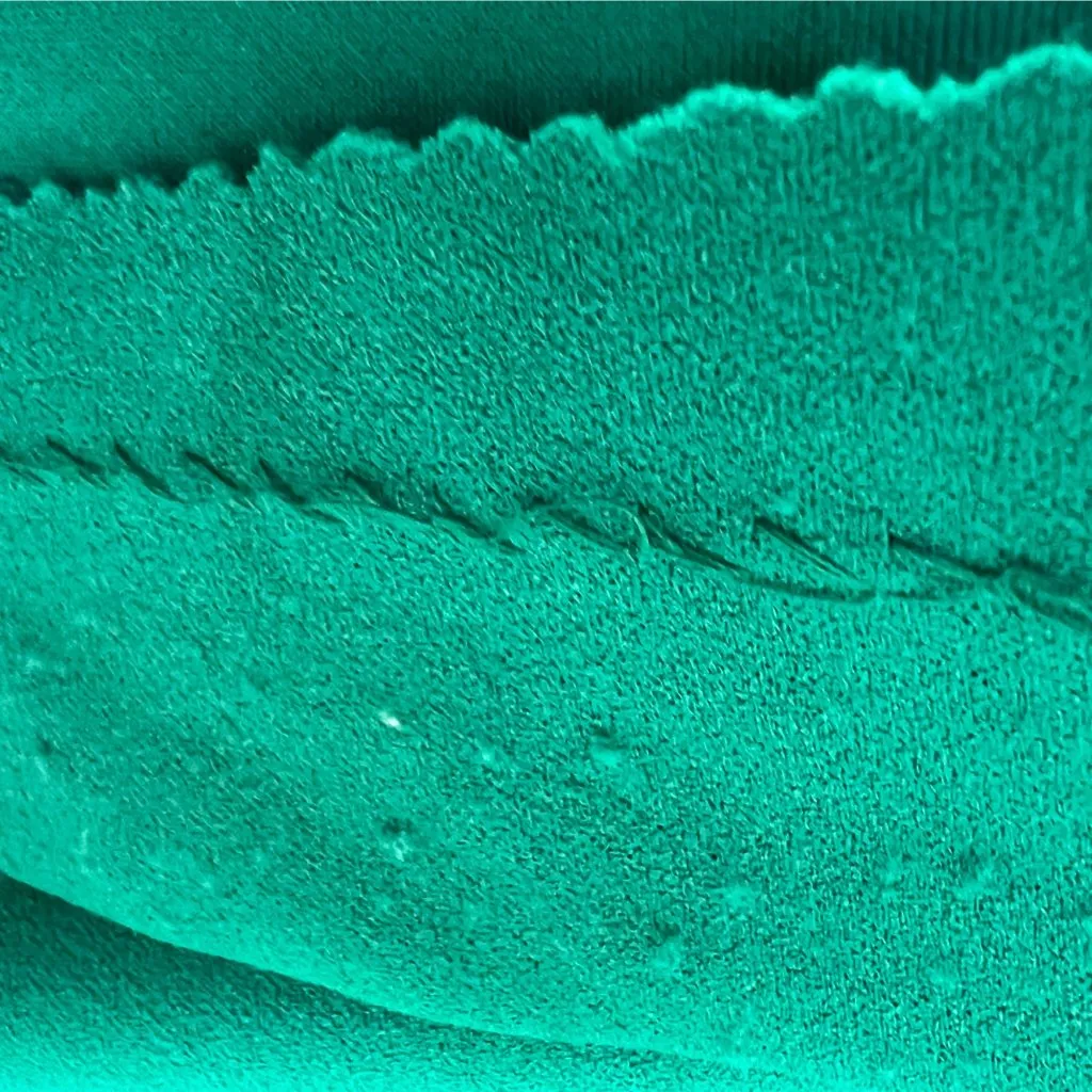 Calvin Klein Emerald Green One-Shoulder Gown Size 2 Ruched Wrap Formal Wear - Image 10