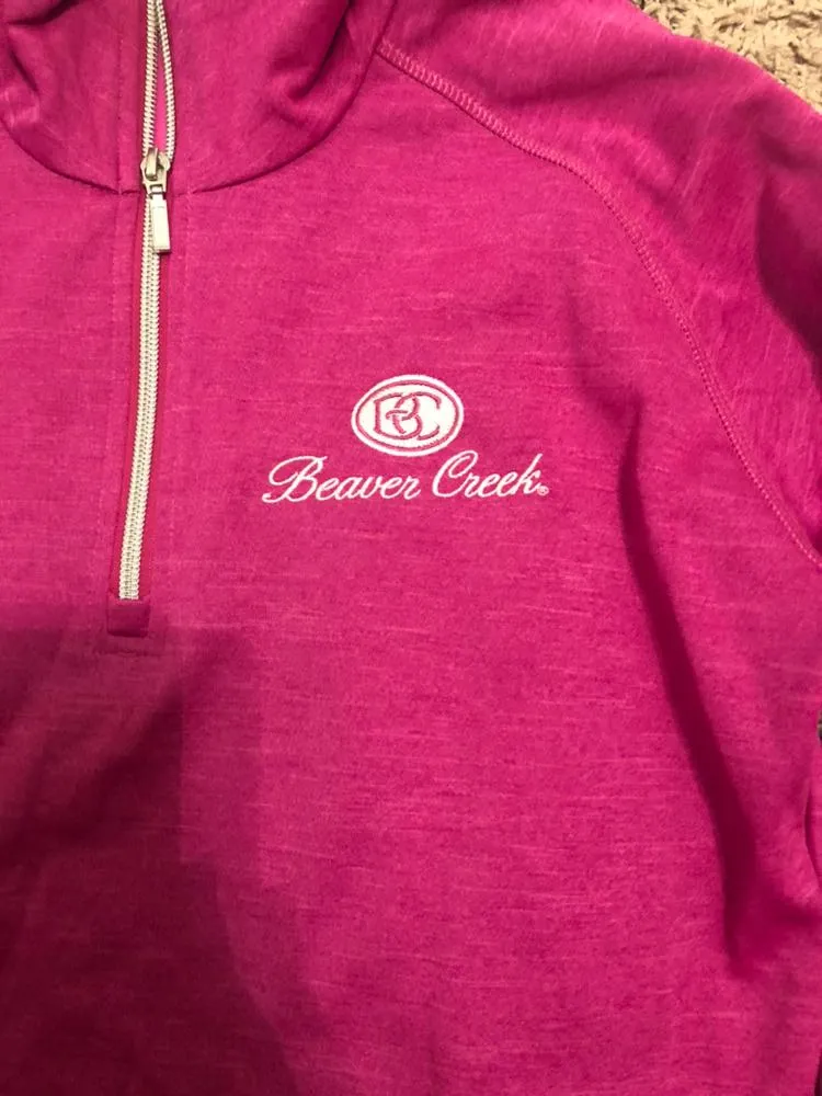 Fuchsia Athletic Pullover  - Image 2