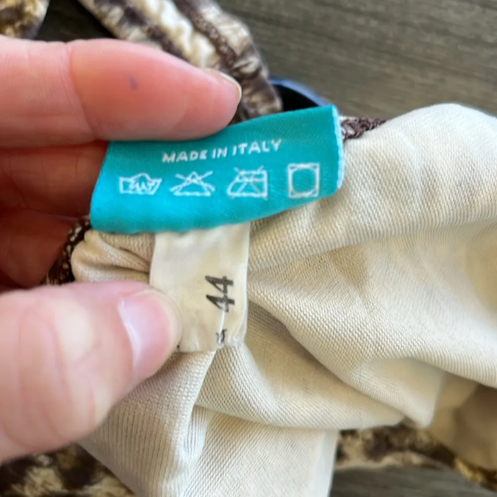 Melissa Odabash Animal Print Bikini set. Size 8M Brown - Image 5