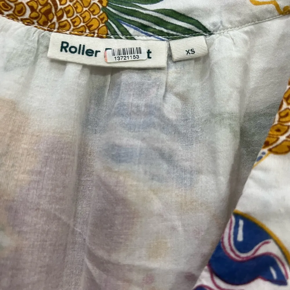 Roller Rabbit White Cheri Floral Kiana Dress Size XS $188 - Image 9