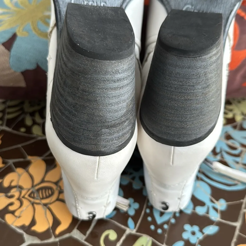 CIRCUS White Ankle Boots by Sam Edelman SZ: 7.5 - Image 7