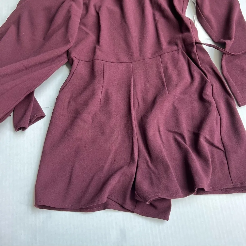 1. State long sleeve wrap romper xs - Image 6