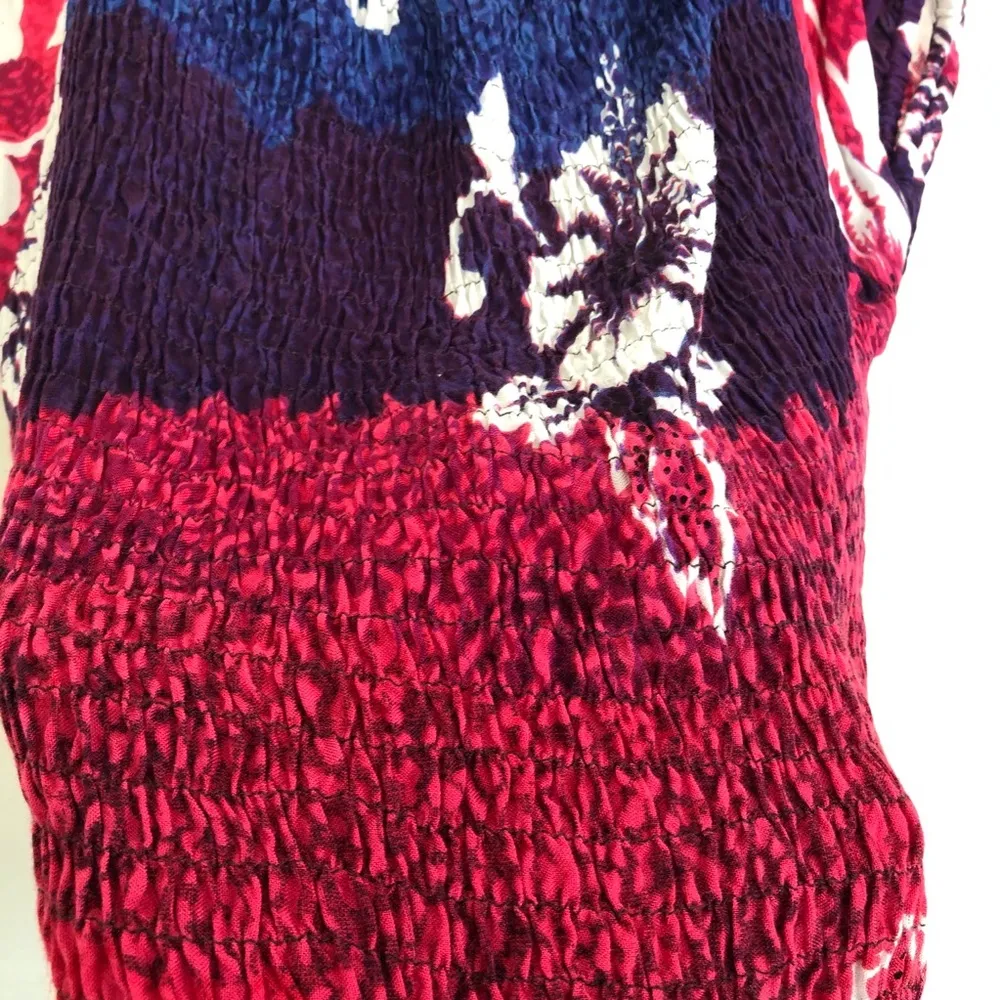 Hawaiian Print Top 1X - Image 4