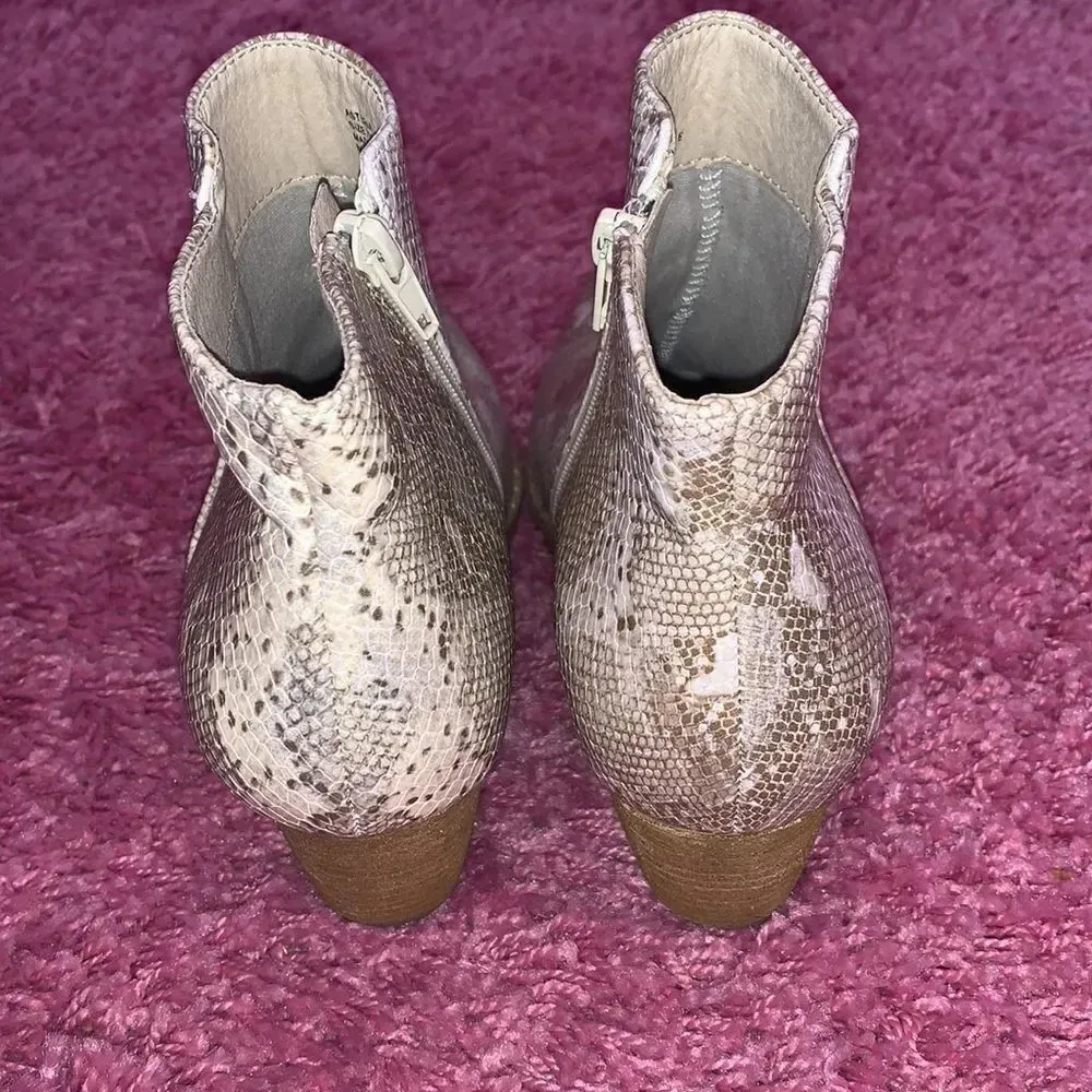 Coconuts by Matisse Snakeskin Booties - Image 4