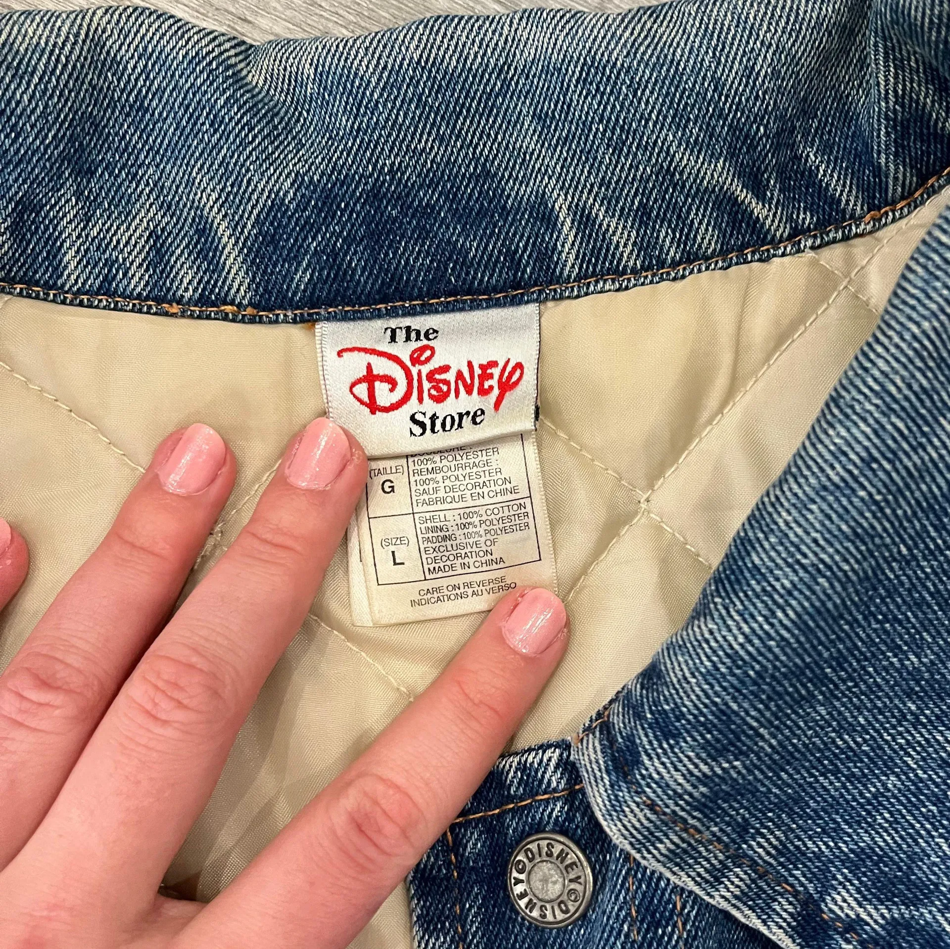 Disney Vintage  Varsity Jacket - Image 4