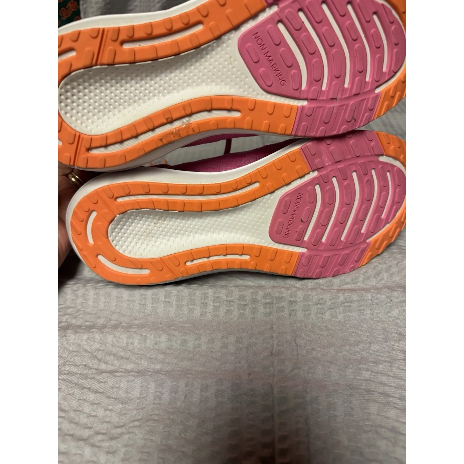 adidas Women's Primegreen Pink Tennis Shoes Size 6‎ - Image 6