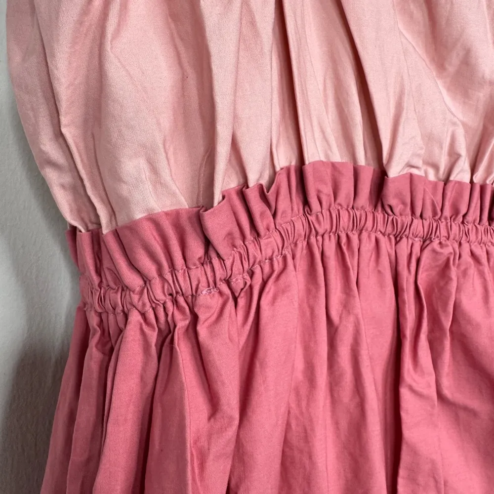 English Factory Anthropologie Tiered Milkmaid Ruffle Dress Multicolor Size Large - Image 11