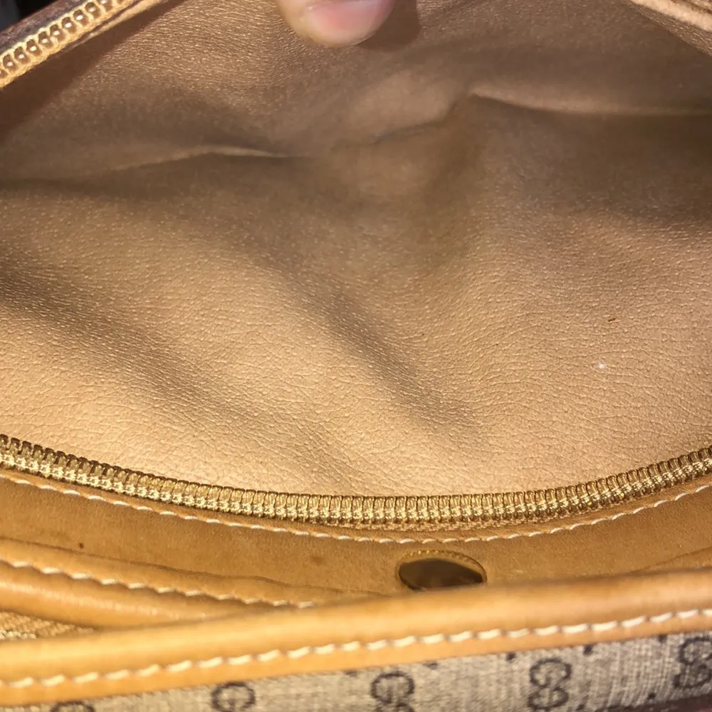 Ophidia Micro GG Top Handle Full Zipper Travel Carry Case Vintage - Image 10