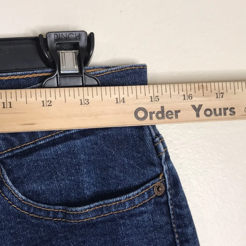 Levis 518 superlow boot cut 7 M Jr made in USA paper tag 29” - Image 4