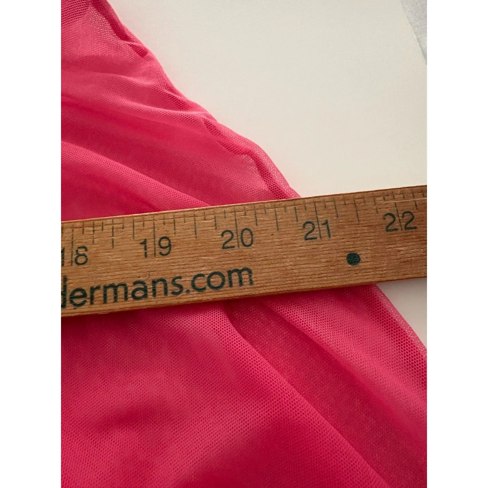 Ambrielle Sheer Babydoll Chemise Nightie Size L Pink Lace Fairy Coquette Whimsy Size L - Image 11