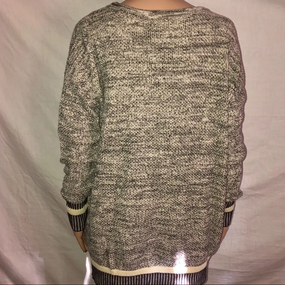 Silence + Noise  marled crew neck sweater - Image 4