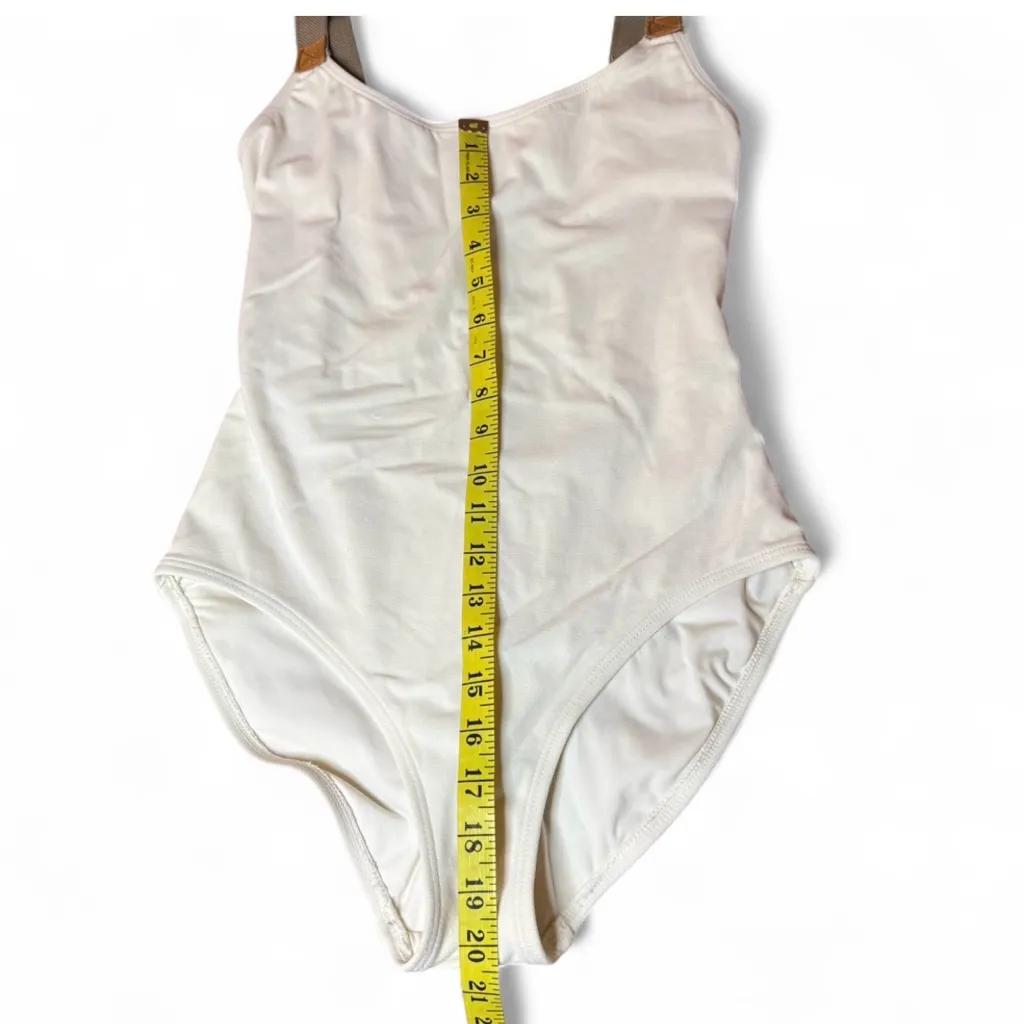 Michael Kors Cream One Piece Swimsuit Size 10 - Image 4
